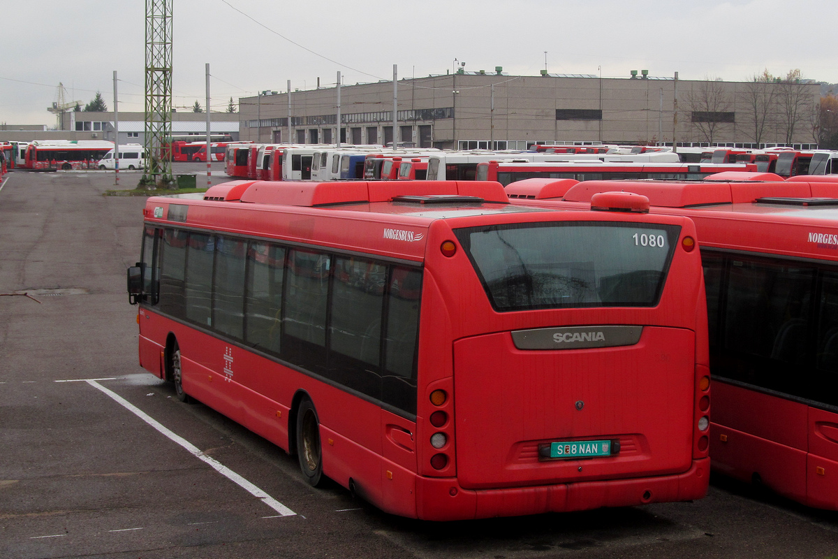 Kaunas, Scania OmniCity CN230UB 4x2EB # (1080)