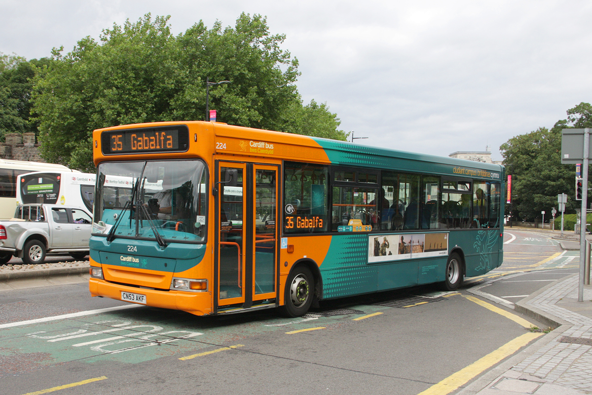 Cardiff, Transbus Pointer 2 № 224