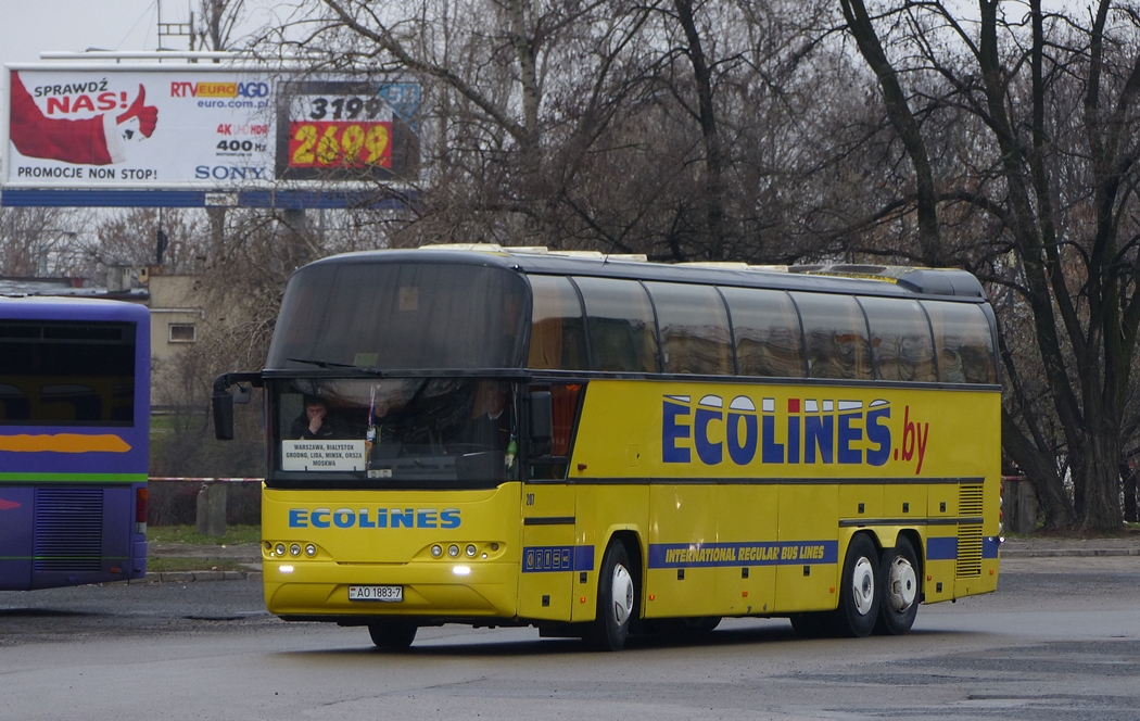 Minsk, Neoplan N116/3HL Cityliner č. 207