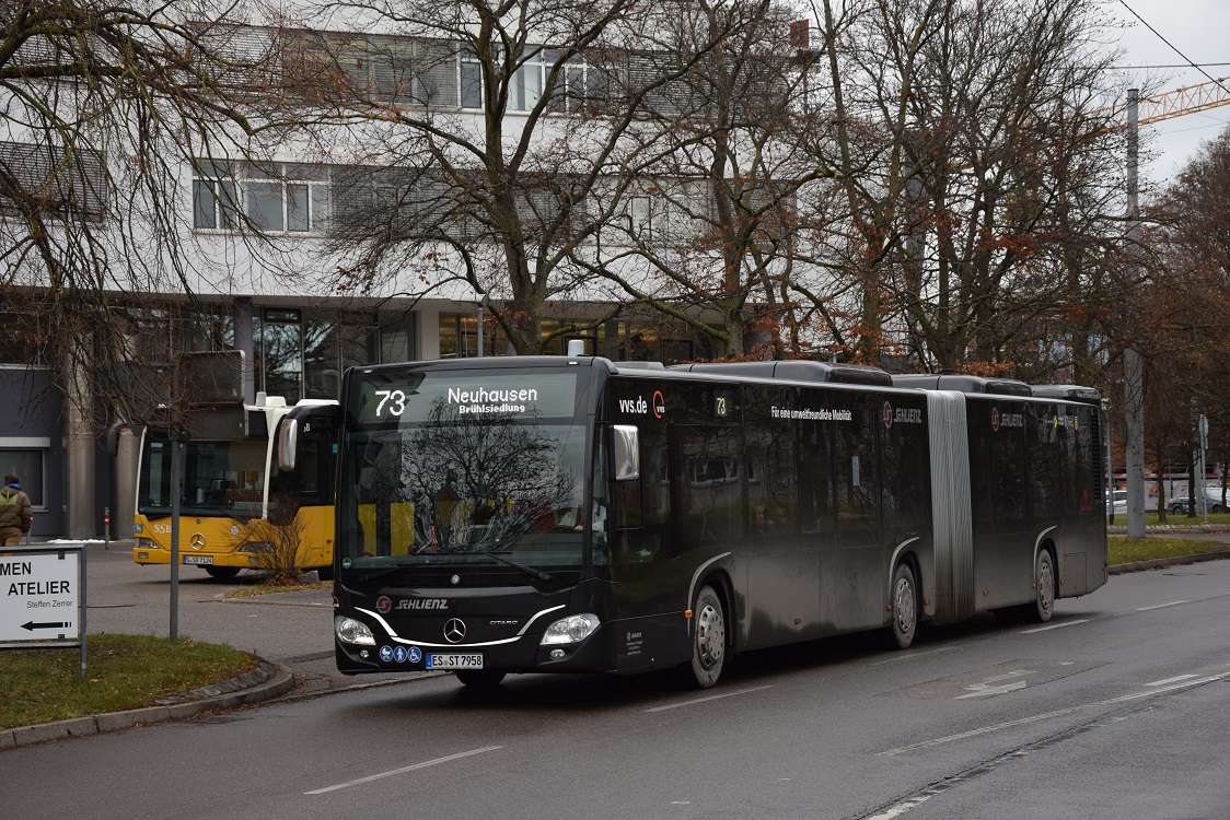 Esslingen am Neckar, Mercedes-Benz Citaro C2 G Hybrid # ES-ST 7958