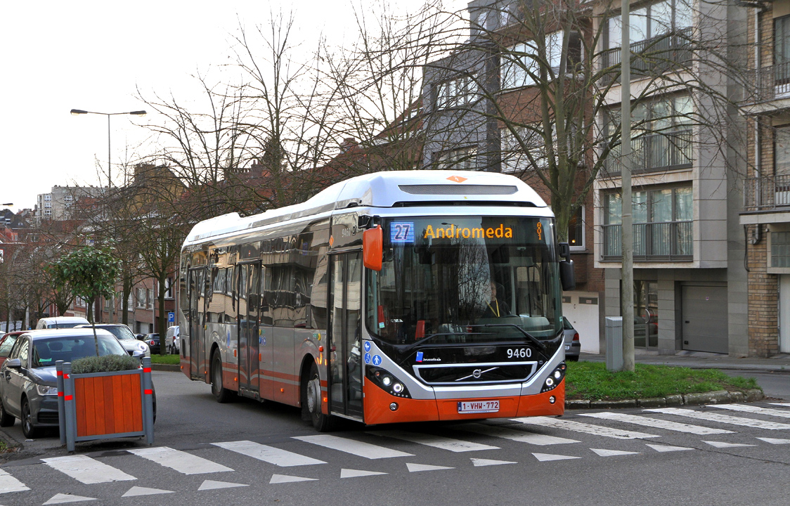 Bruxelles, Volvo 7900 Hybrid # 9460