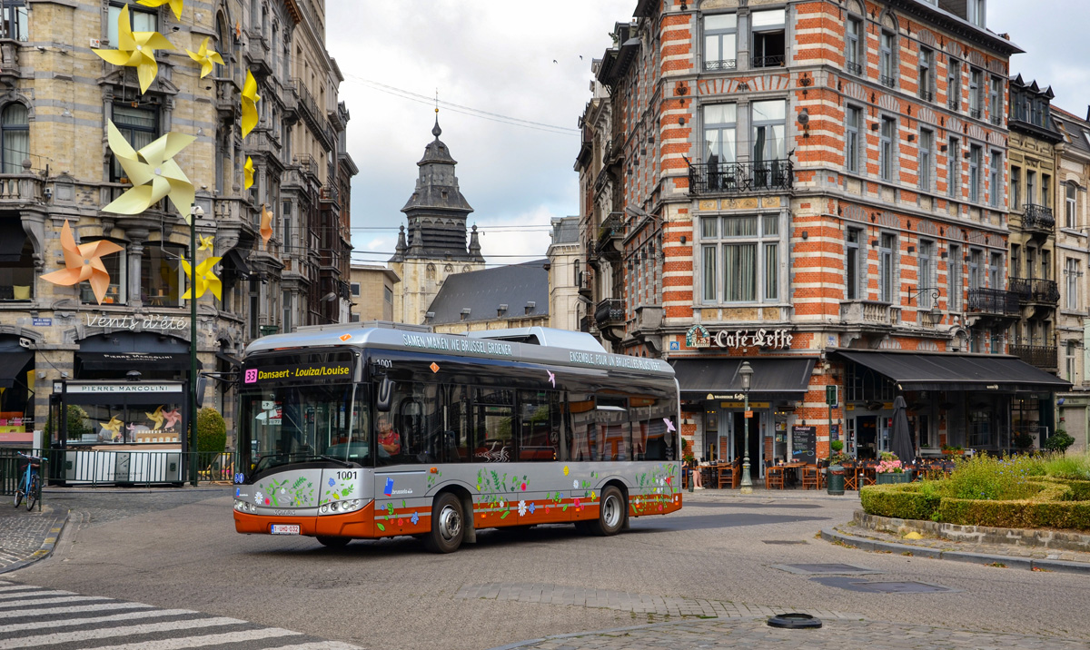 Brussels, Solaris Urbino III 8,9 LE electric # 1001