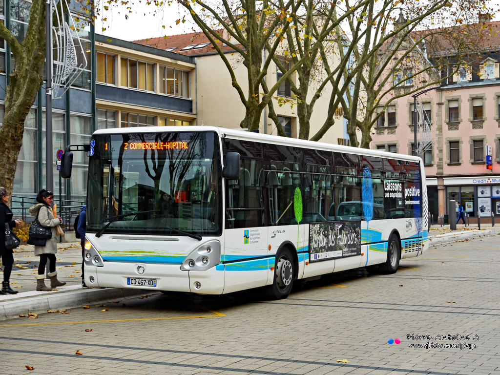 Sarreguemines, Irisbus Citelis 12M # CD-467-XD