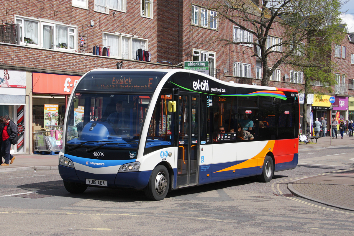 Exeter, Optare Solo SR # 48006