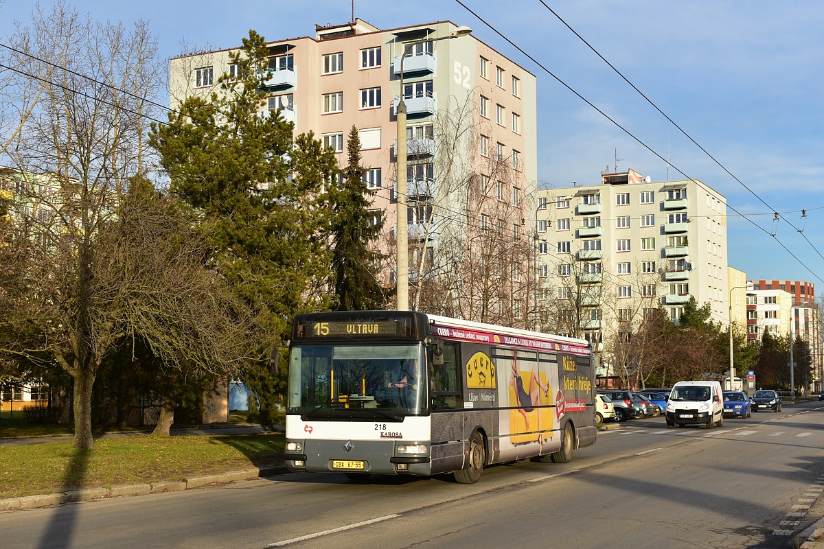 Ческе-Будеёвице, Karosa Citybus 12M.2070 (Renault) № 218