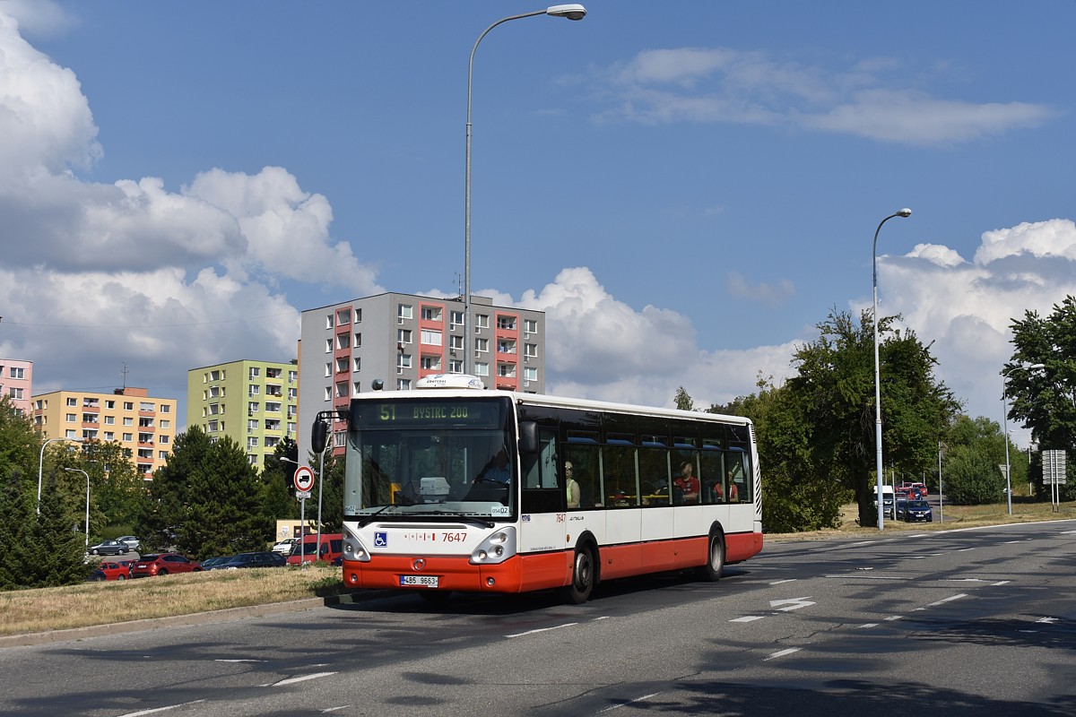 Брно, Irisbus Citelis 12M № 7647