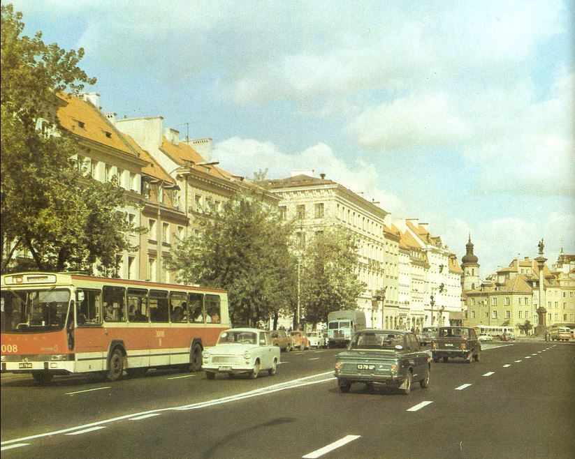Warsaw, Jelcz Berliet PR100 № 3008