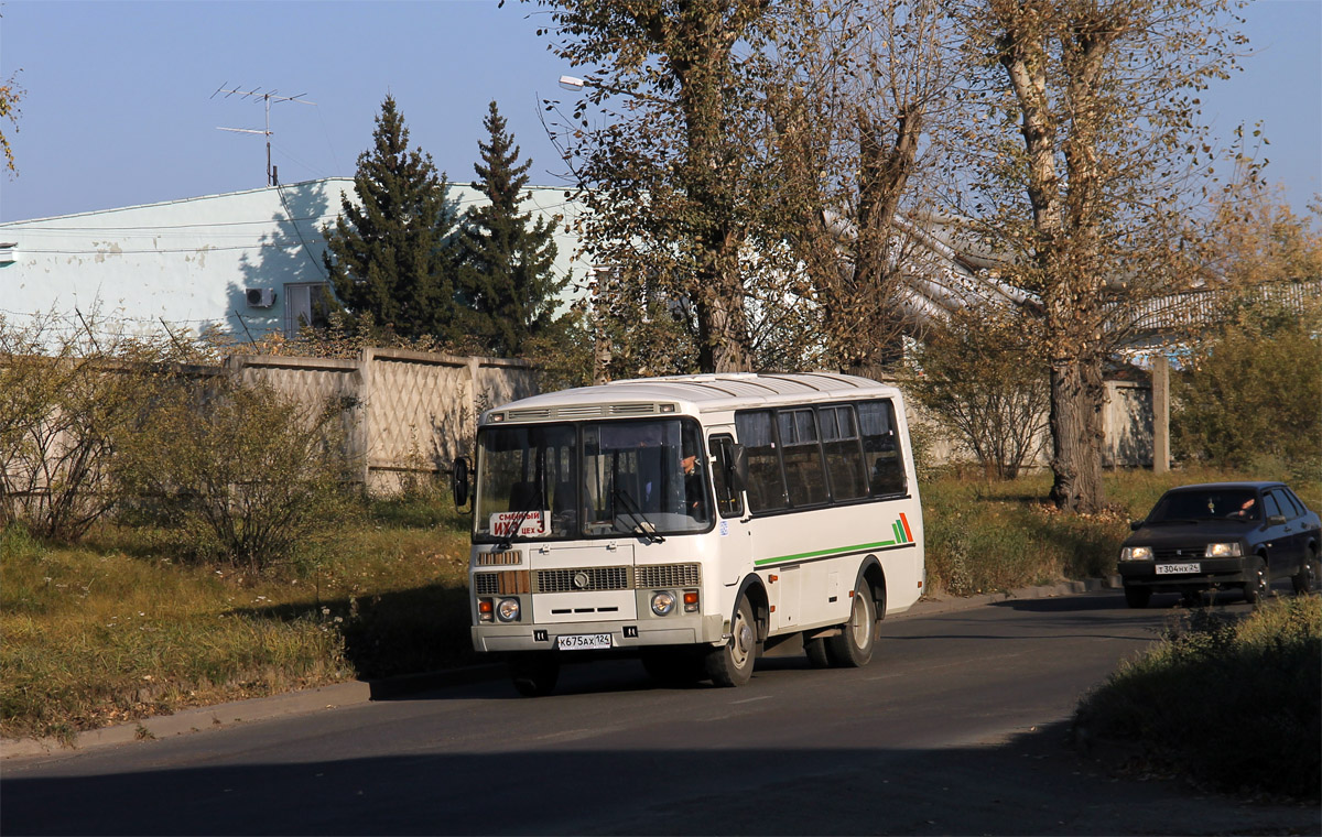 Zheleznogorsk (Krasnoyarskiy krai), PAZ-32053 (320530, 3205B0, 3205C0, 3205E0) nr. К 675 АХ 124