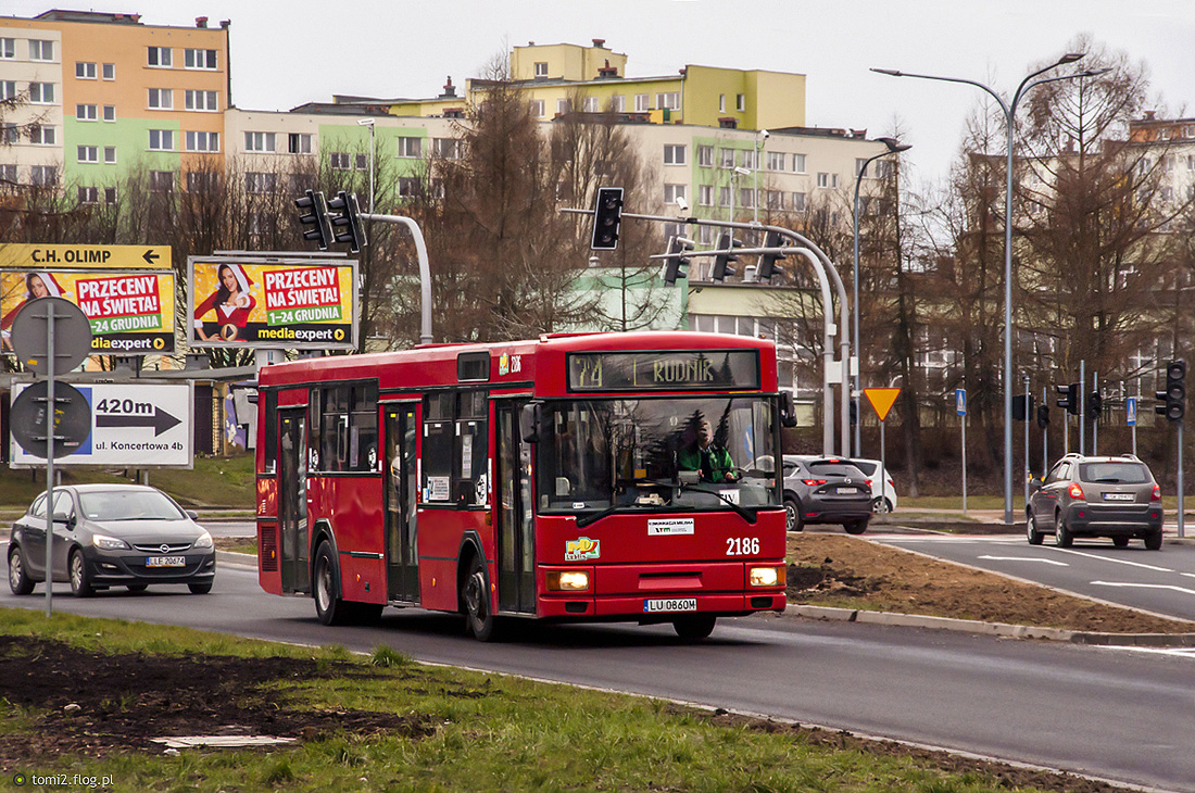 Lublin, Jelcz M121M # 2186
