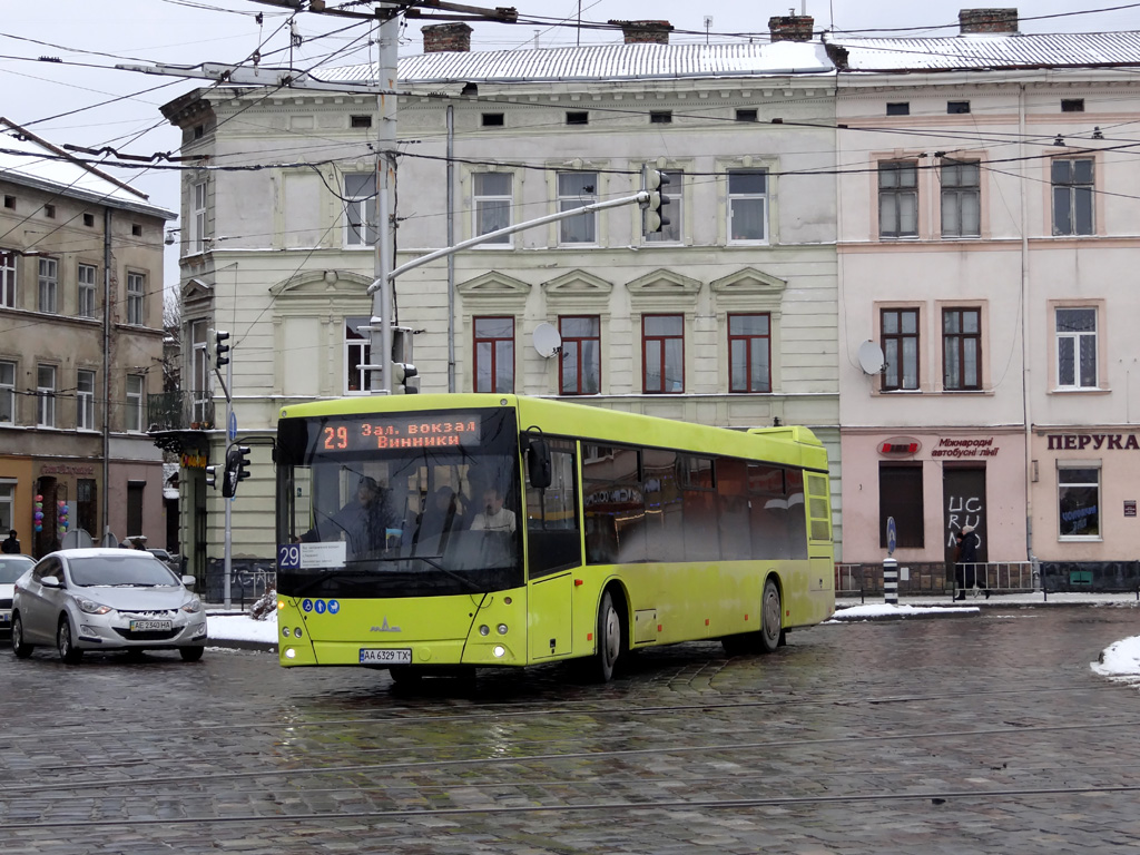 Lviv, MAZ-203.069 # АА 6329 ТХ