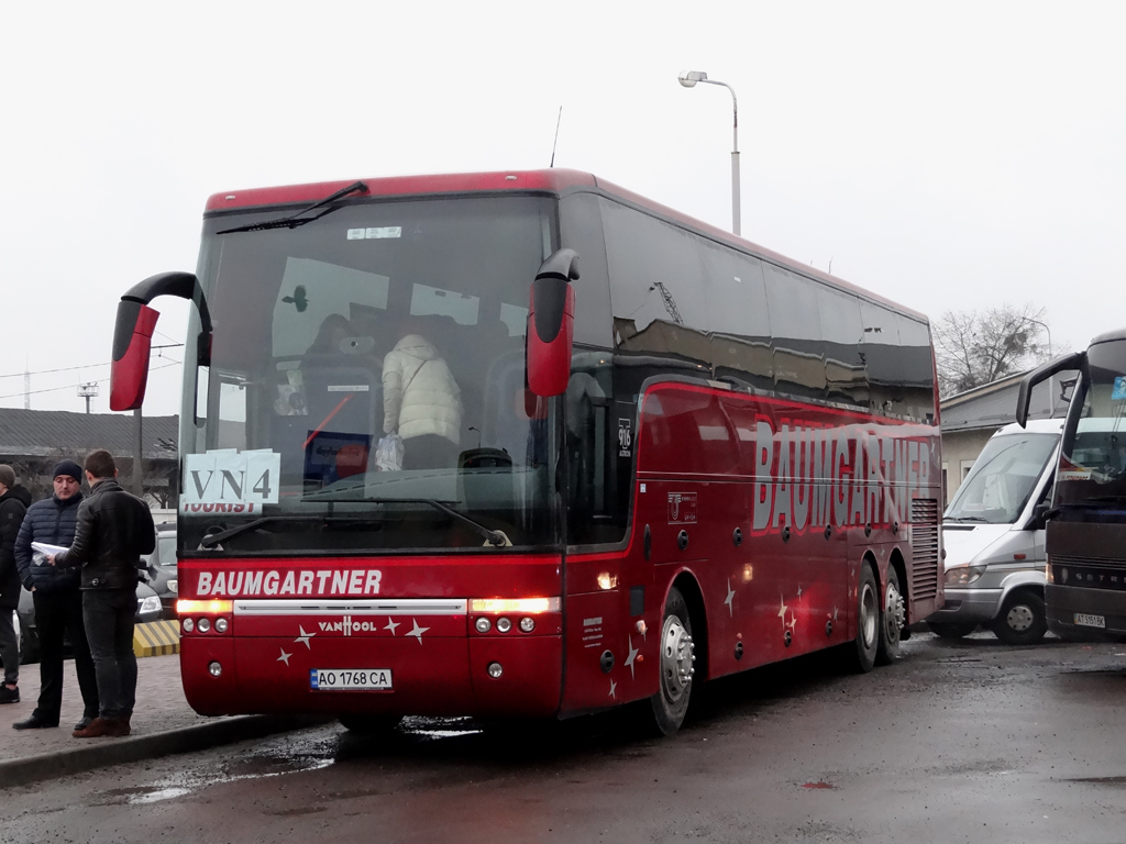 Uzhhorod, Van Hool T916 Astron # АО 1768 СА
