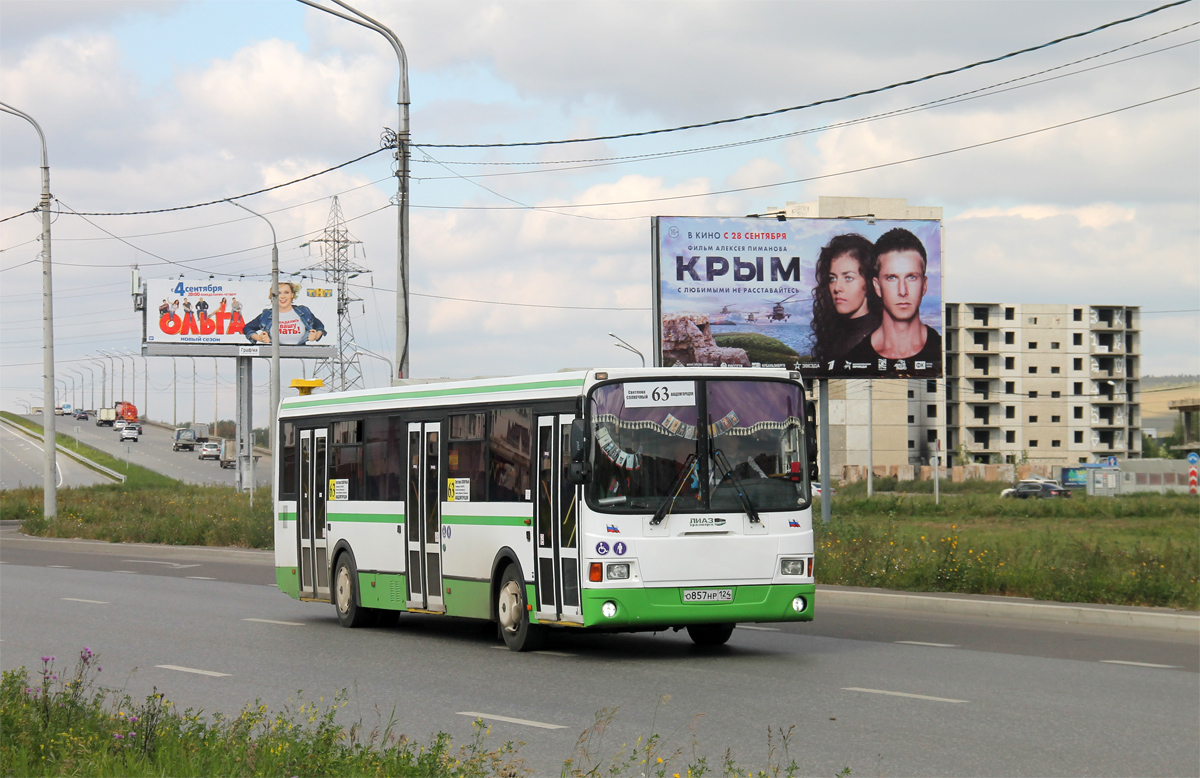 Krasnoyarsk, LiAZ-5293.53 nr. О 857 НР 124