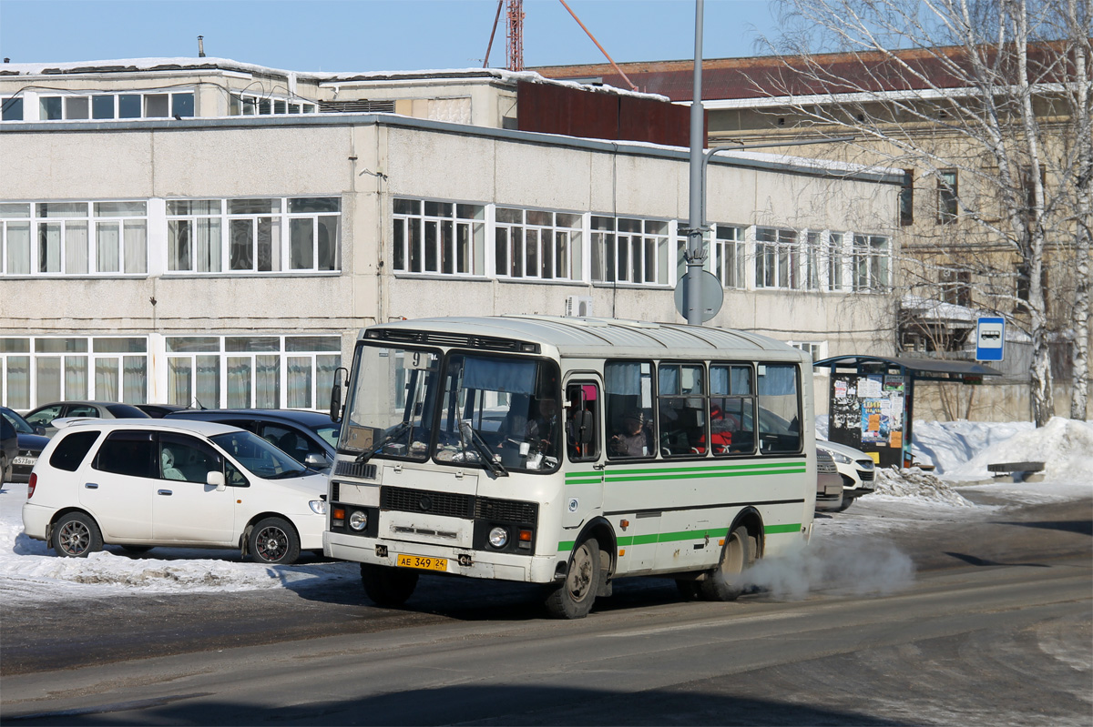 Zheleznogorsk (Krasnoyarskiy krai), PAZ-32054 (40, K0, H0, L0) №: АЕ 349 24