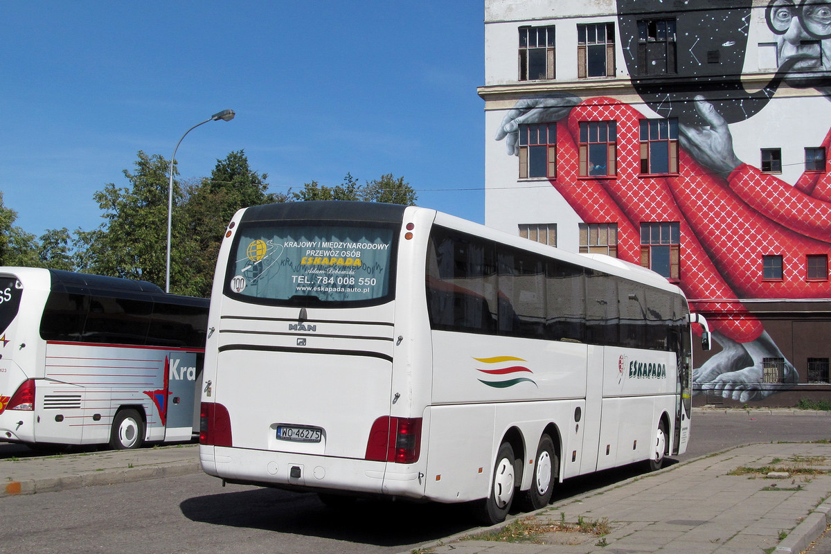 Ostrołęka, MAN R08 Lion's Top Coach RHC464 № WO 46275