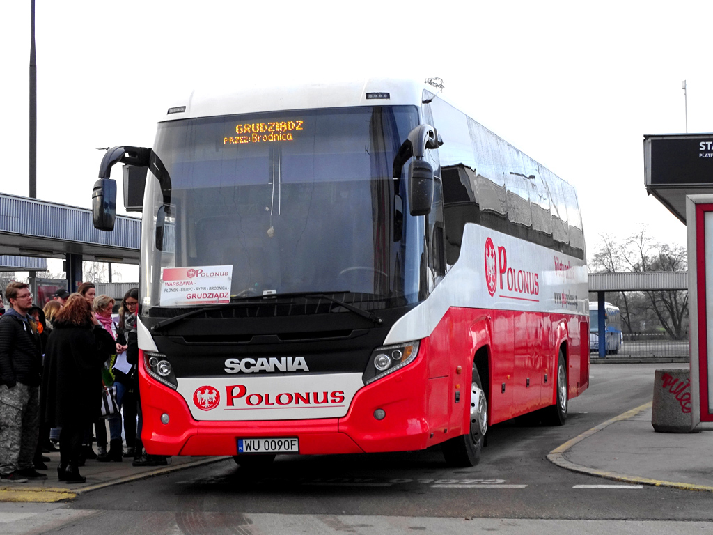 Warsaw, Scania Touring HD (Higer A80T) № I031