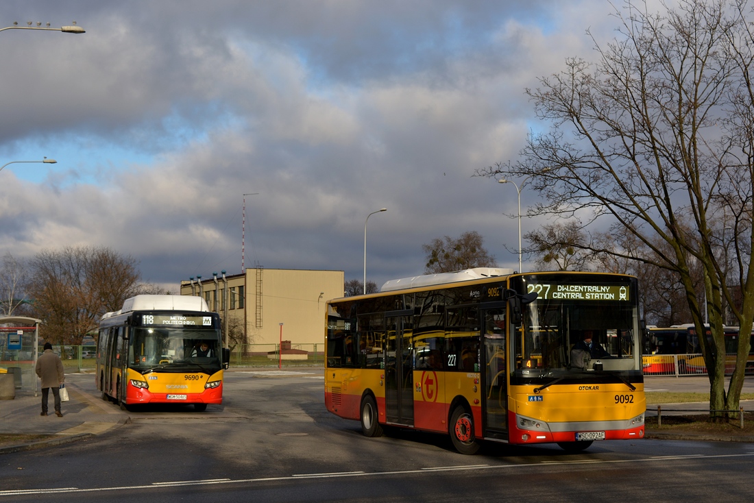 Warsaw, Otokar Vectio C # 9092