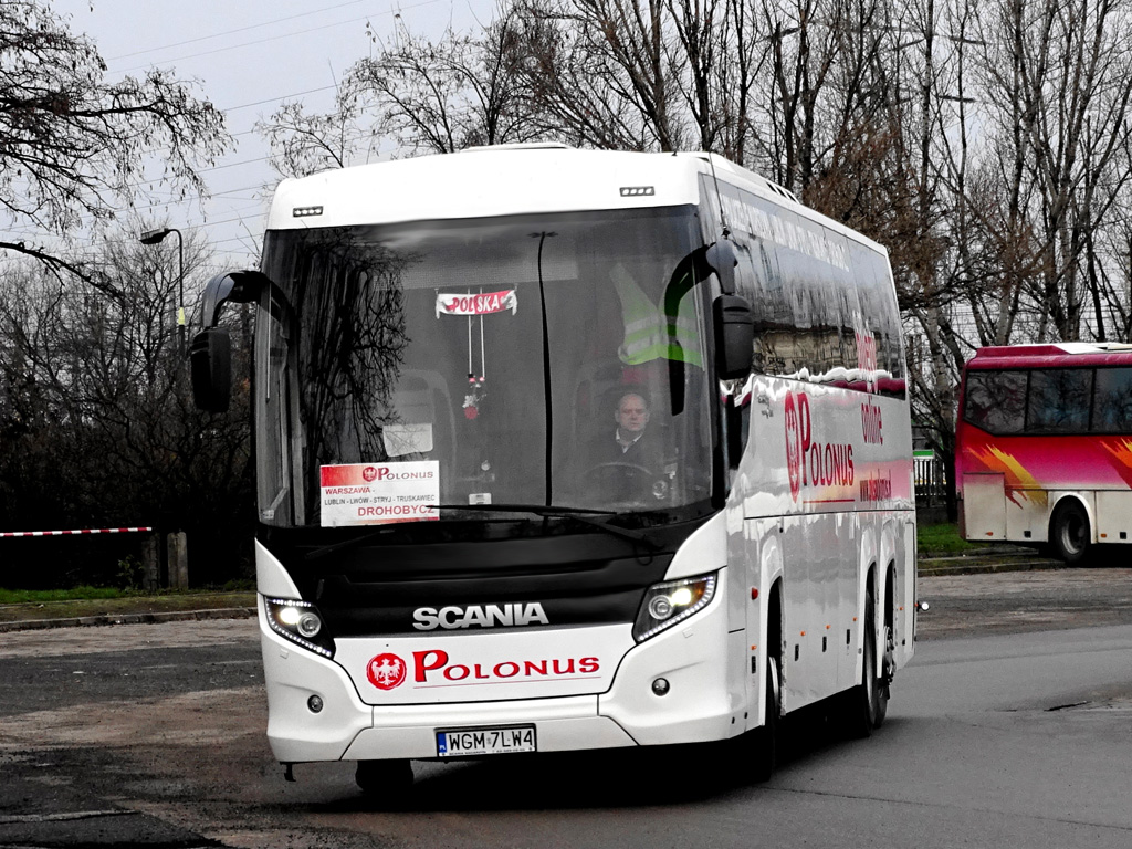 Warschau, Scania Touring HD (Higer A80T) Nr. I037