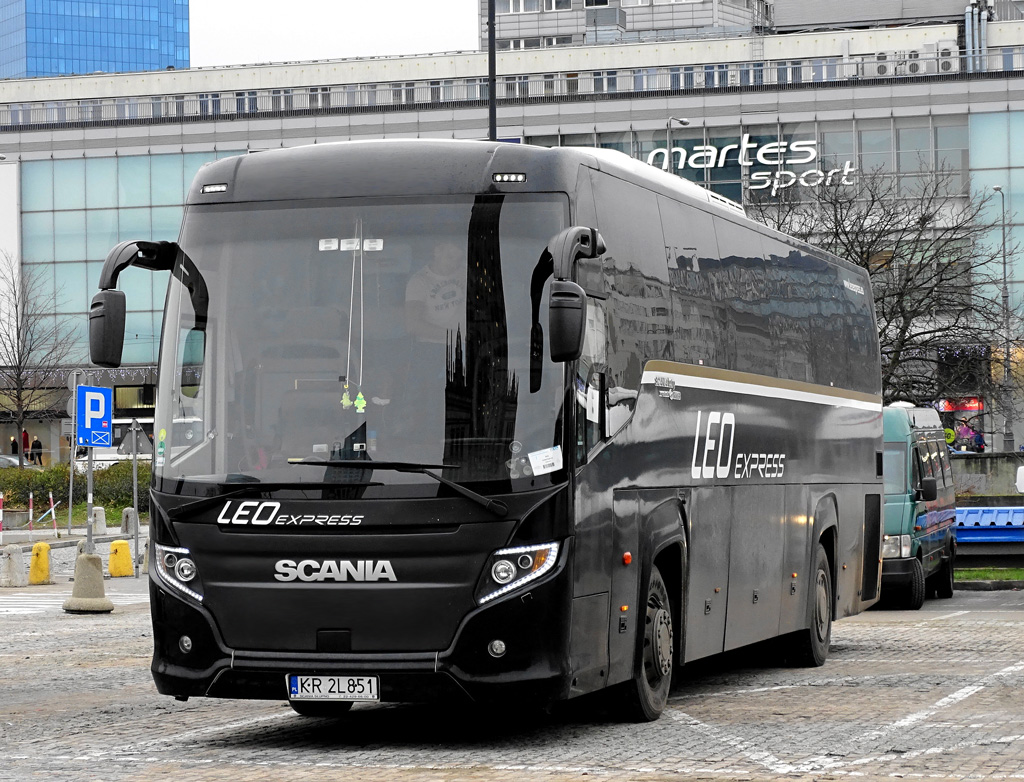 Cracow, Scania Touring HD (Higer A80T) nr. KR 2L851