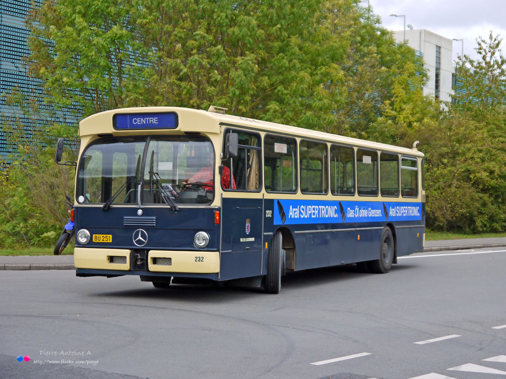 Luxembourg-ville, Mercedes-Benz O305 Nr. 232