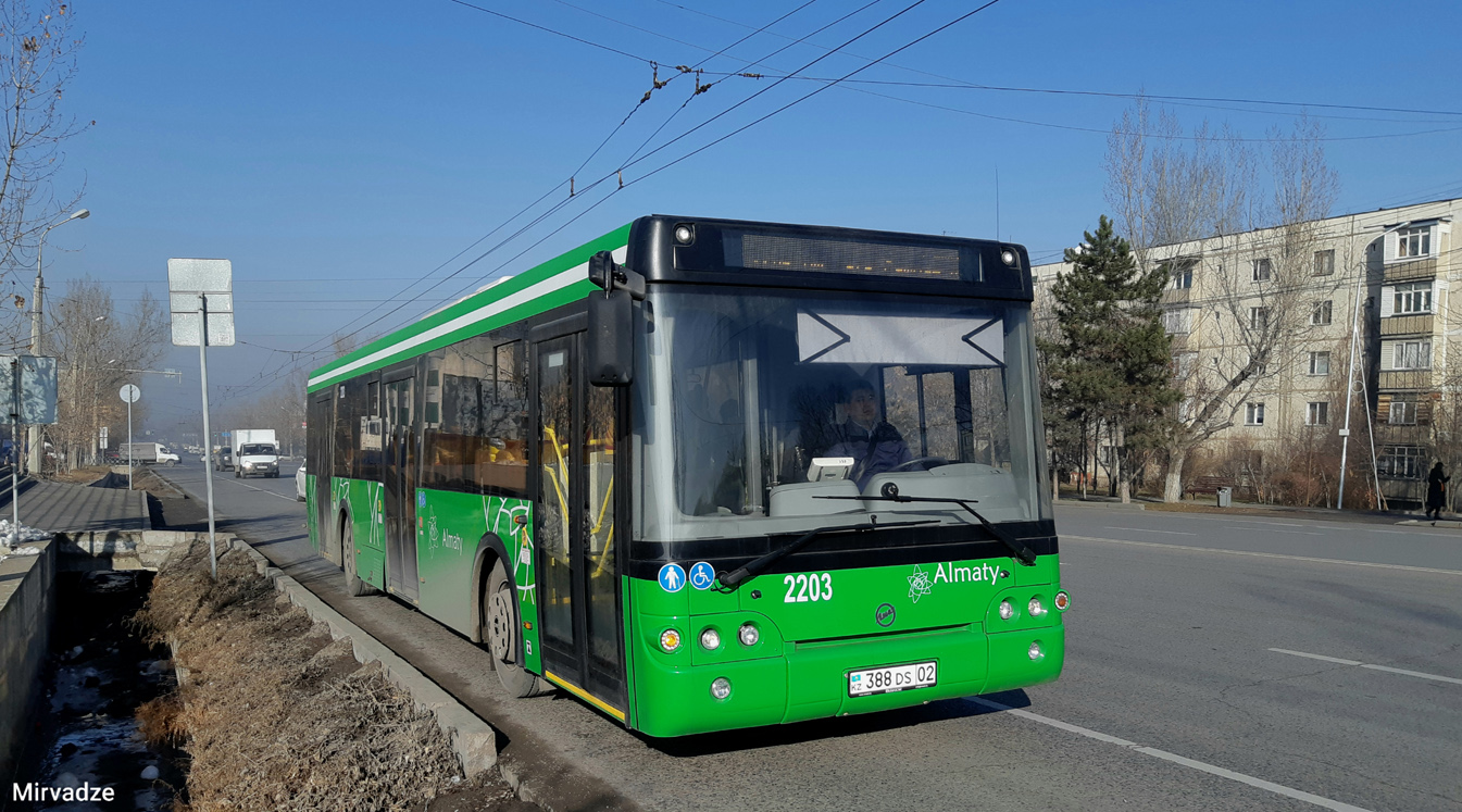 Almaty, ЛиАЗ-5292.65 # 2203