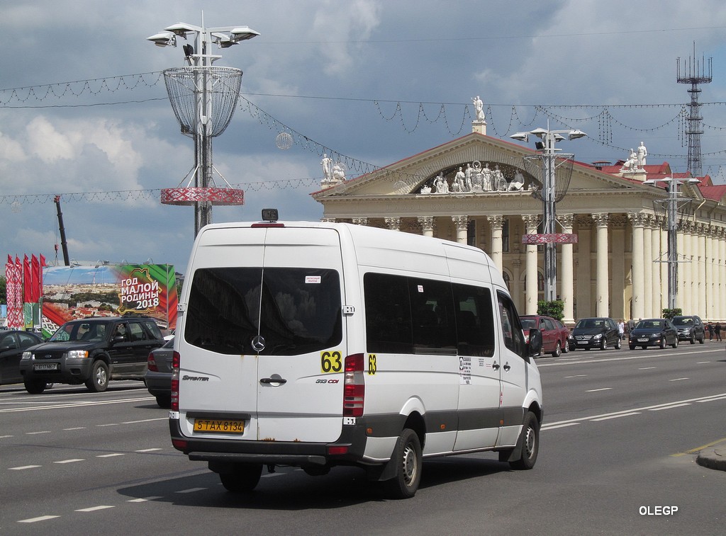 Minsk, Mercedes-Benz Sprinter 313CDI č. 5ТАХ8134