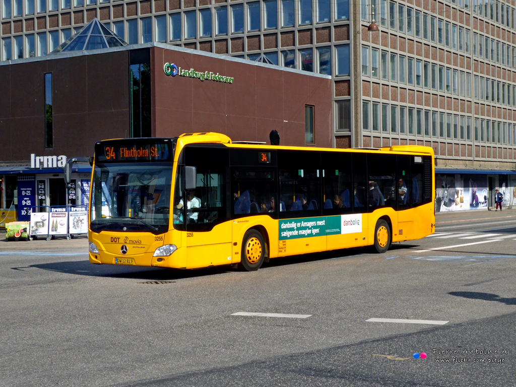 Copenhagen, Mercedes-Benz Citaro C2 nr. 3255