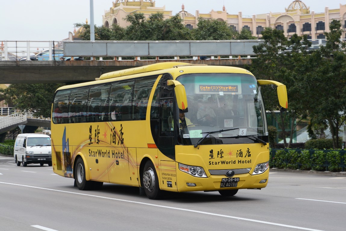 Macau, Yutong ZK6107H №: MU-26-98