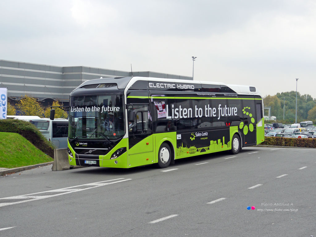 Kortrijk, Volvo 7900 Electric Hybrid nr. 1-ZZA-748; Kortrijk — Busworld 2015
