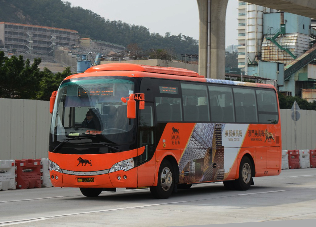 Macau, Yutong ZK6938H №: MW-67-59