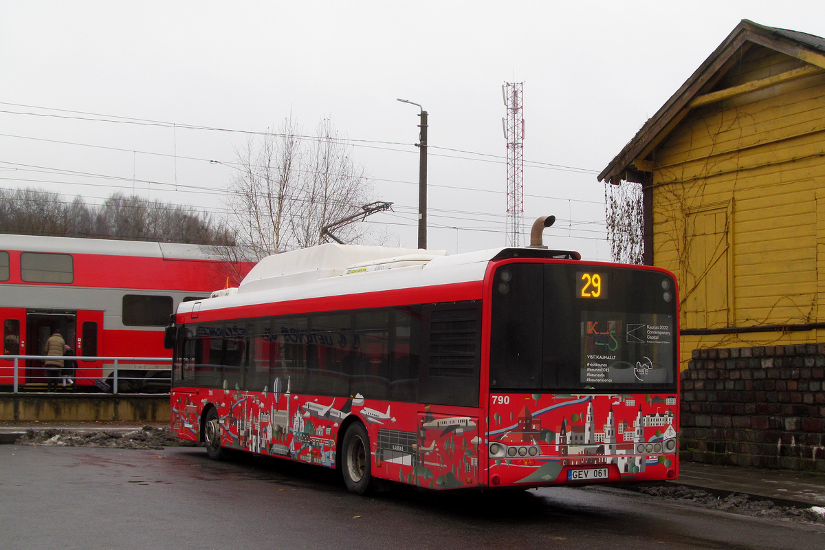 Kaunas, Solaris Urbino III 12 CNG №: 790