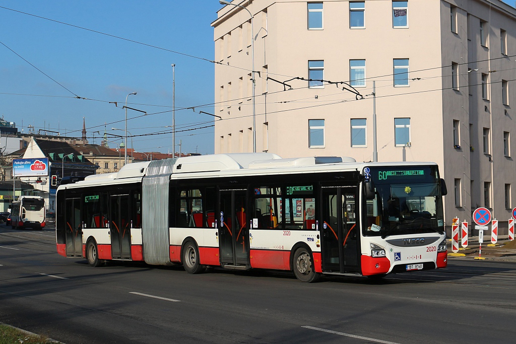 Brno, IVECO Urbanway 18M CNG № 2020