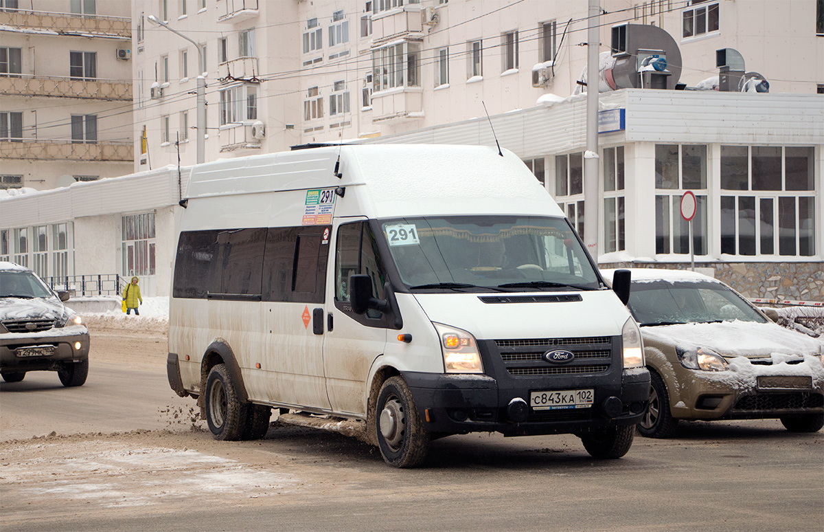 Ufa, Nizhegorodets-222702 (Ford Transit) # С 843 КА 102