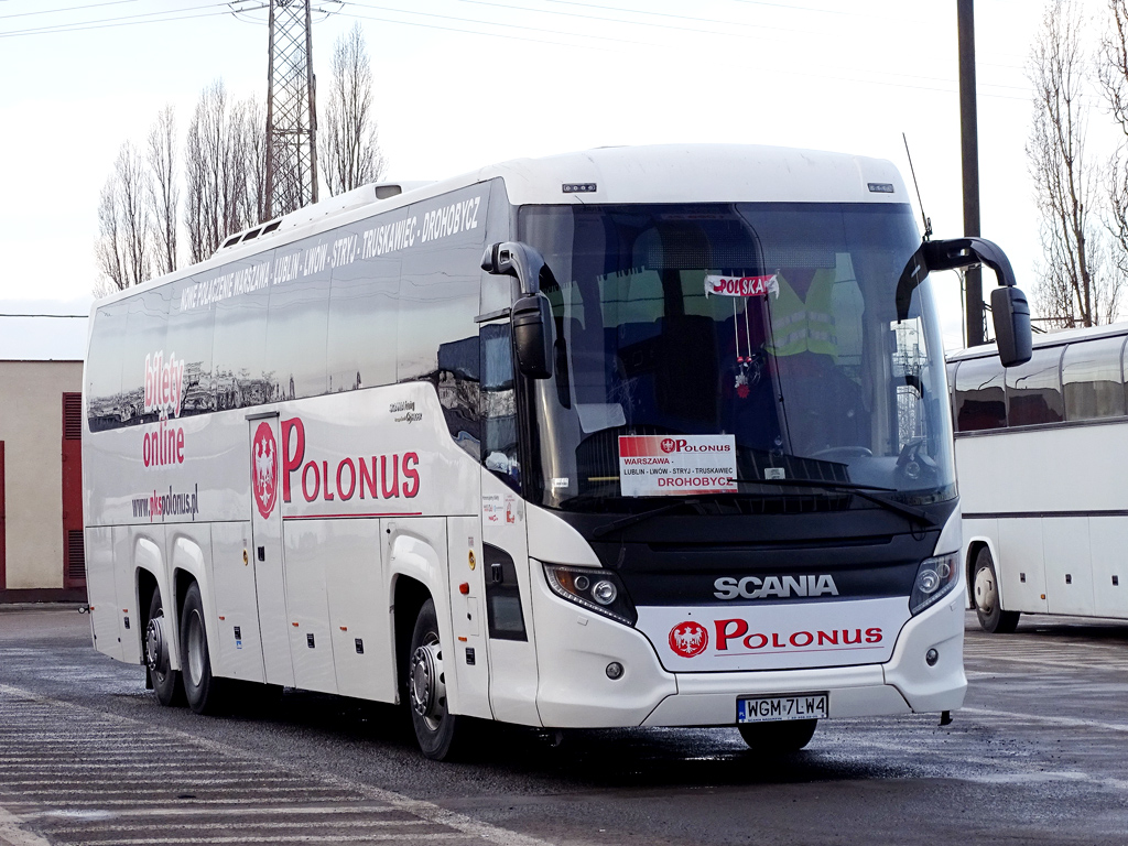 Varšava, Scania Touring HD (Higer A80T) č. I037