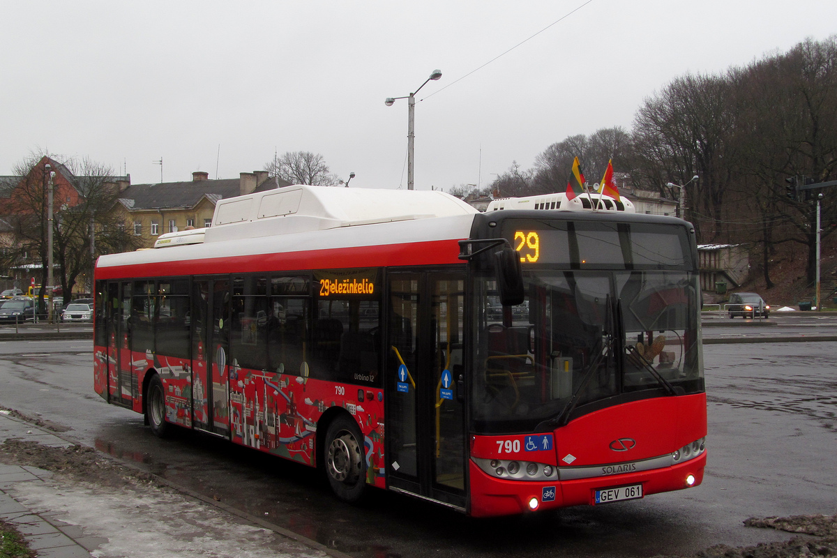 Kaunas, Solaris Urbino III 12 CNG №: 790