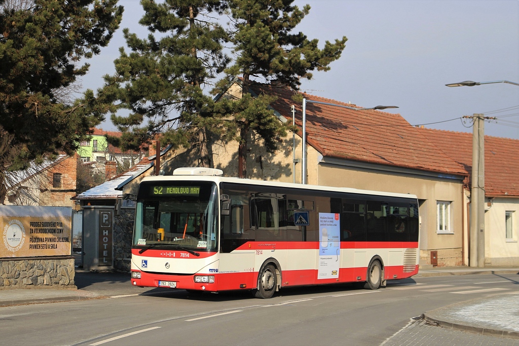 Brno, Irisbus Crossway LE 12M # 7814