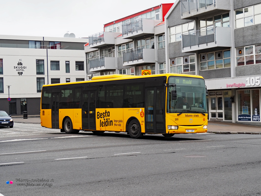 Reykjavík, Irisbus Crossway LE 12M nr. 205