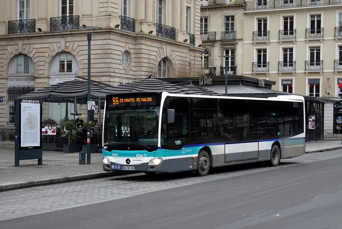 Rennes, Mercedes-Benz Citaro C2 č. 159180