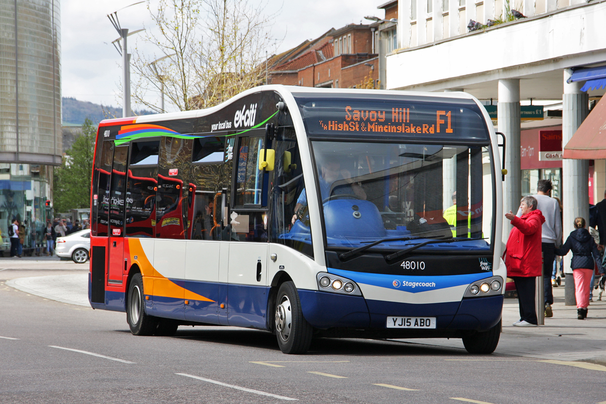 Exeter, Optare Solo SR # 48010