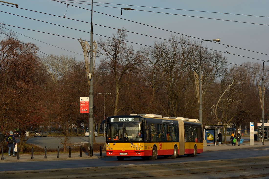 Warsaw, Solbus SM18 LNG № 7313