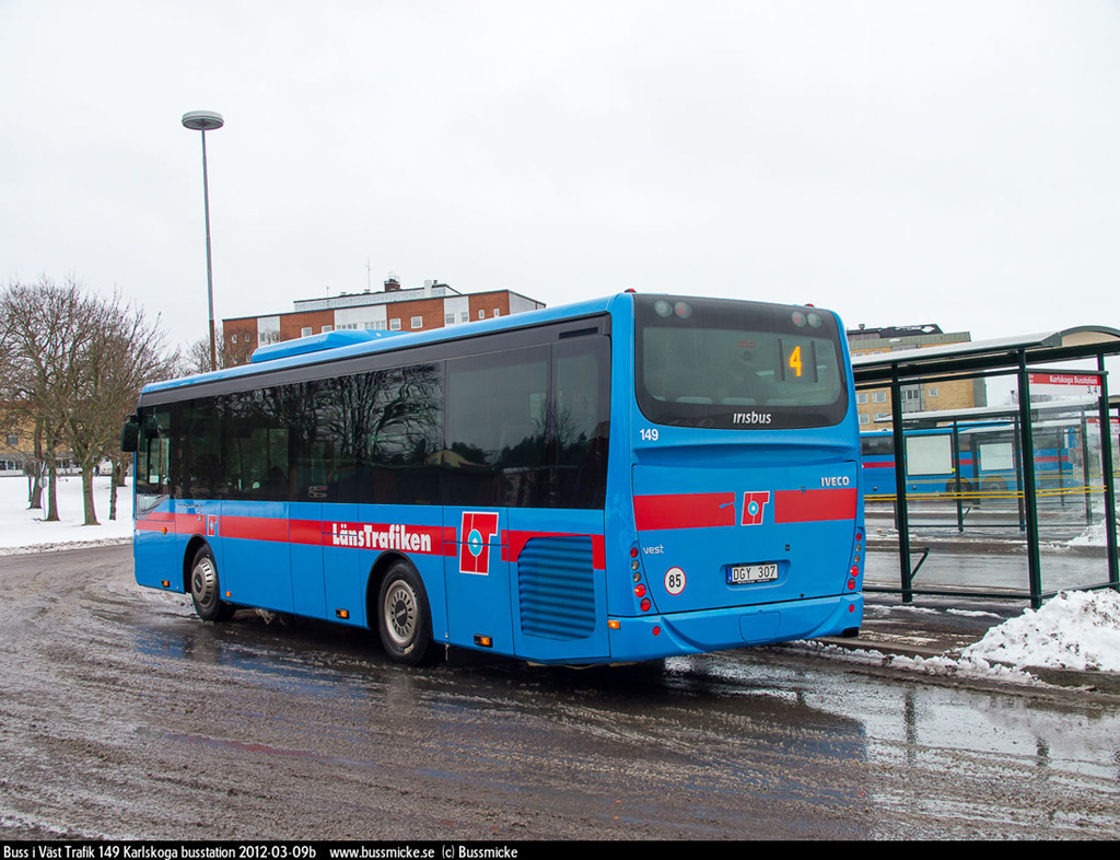 Эребру, Irisbus Crossway LE 10.8M № 149
