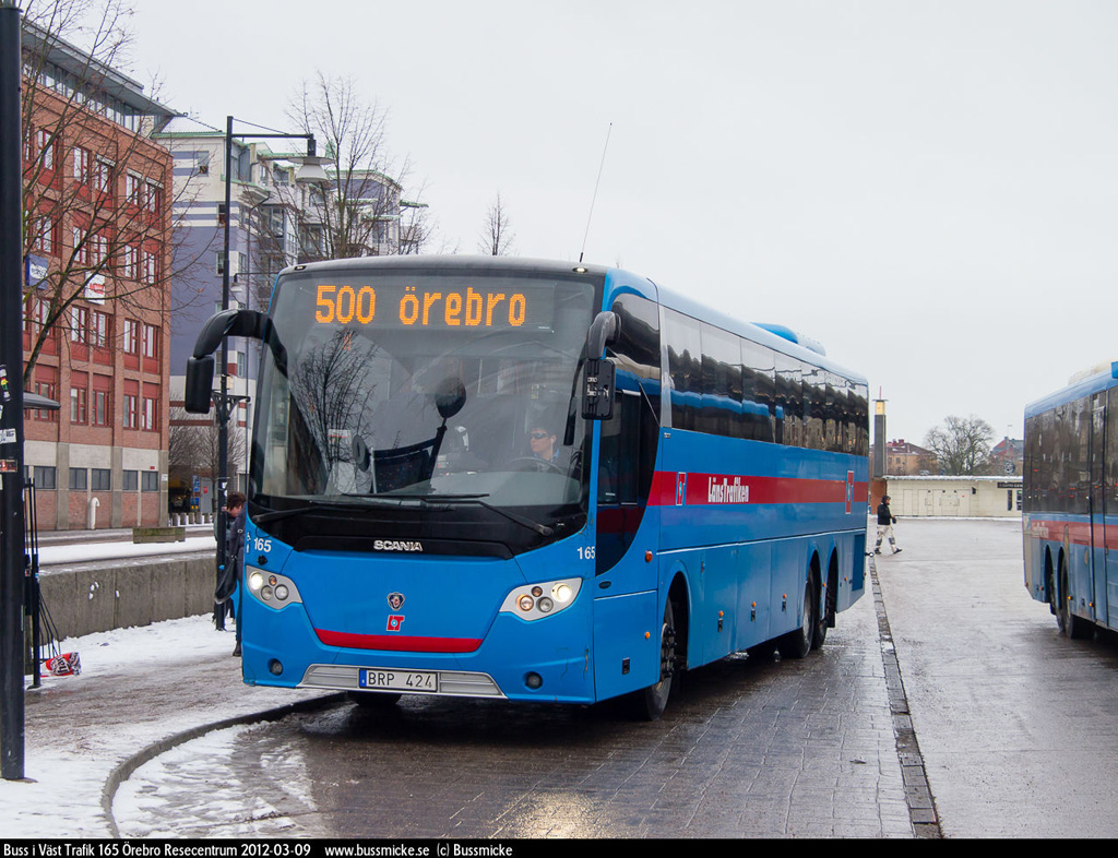 Örebro, Scania OmniExpress 340 # 165