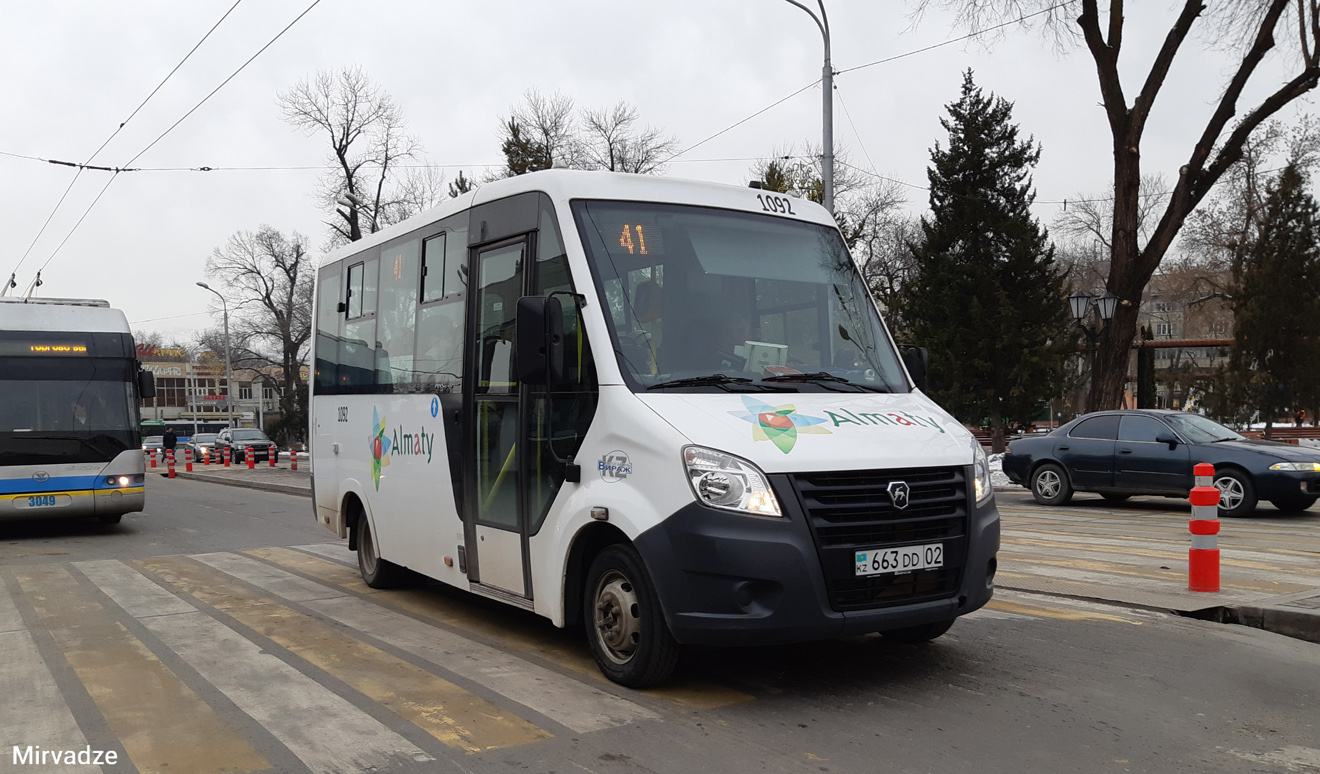 Almaty, ГАЗ-A64R42 Next (СемАЗ) № 1092