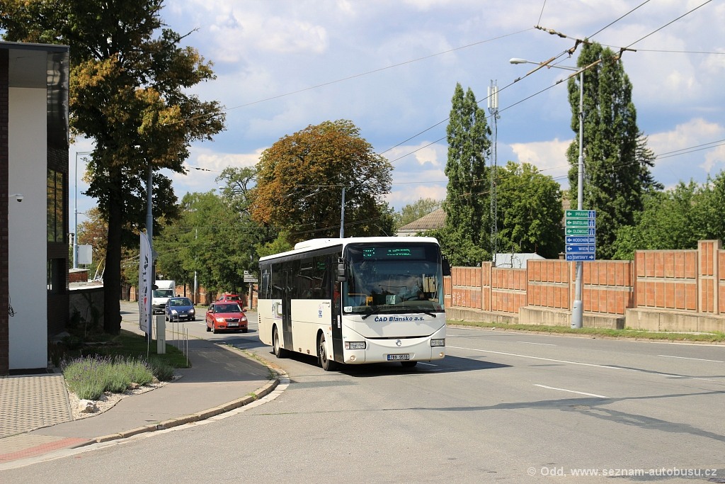 Blansko, Irisbus Crossway 12M č. 7B9 9516