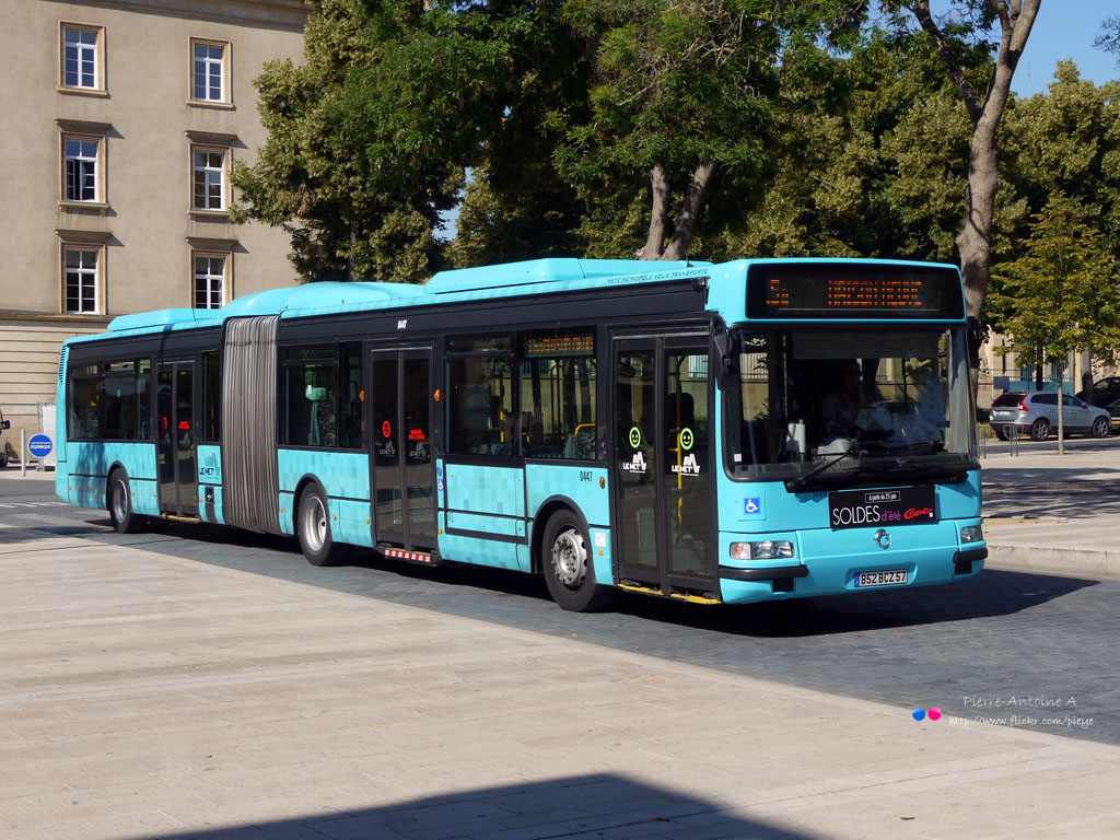 Metz, Irisbus Agora L №: 0447