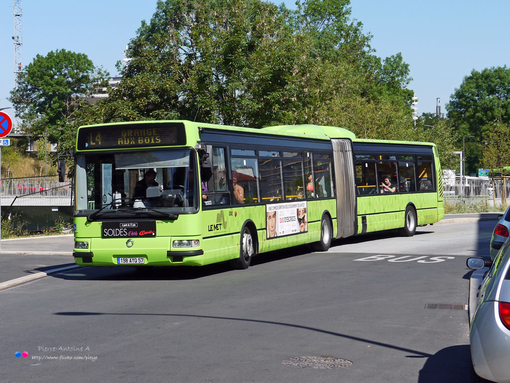 Metz, Irisbus Agora L № 0342