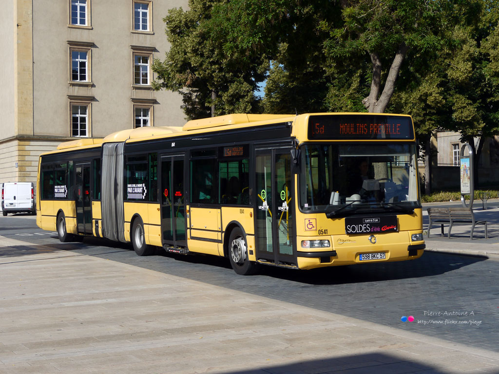 Metz, Irisbus Agora L № 0541