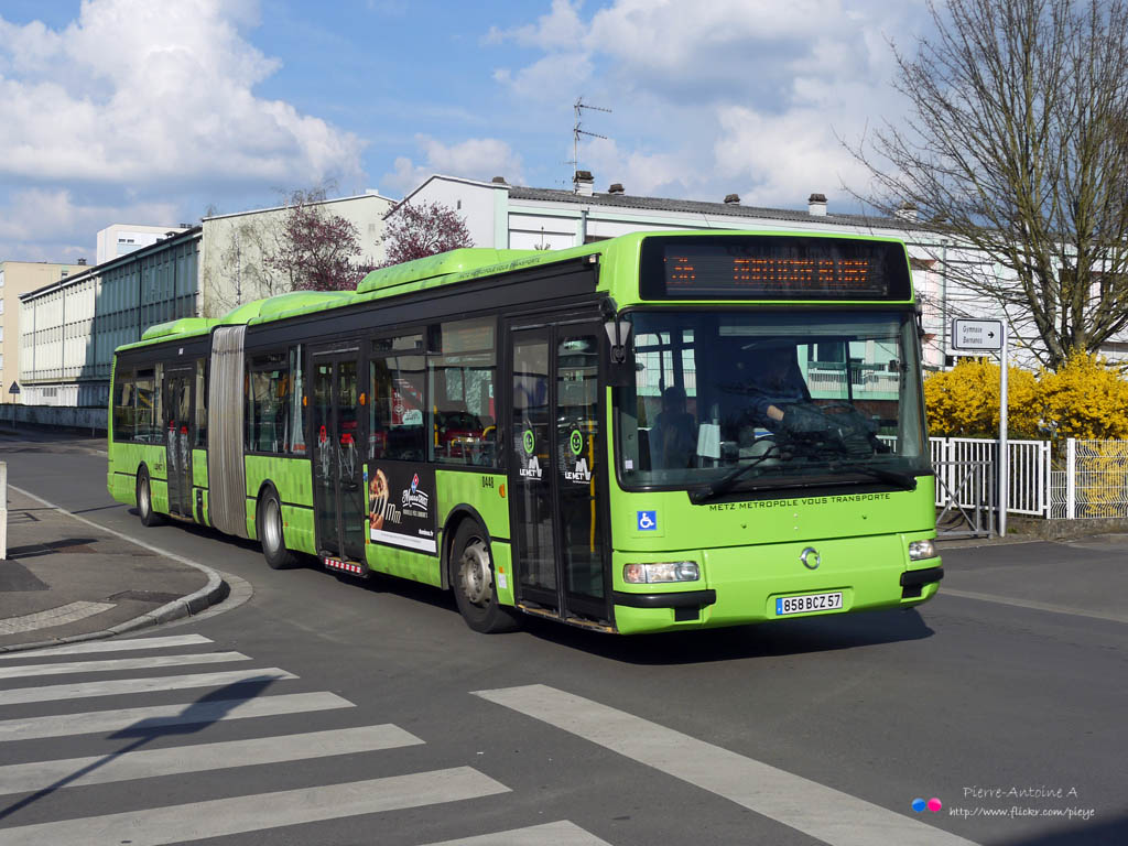 Metz, Irisbus Agora L № 0448