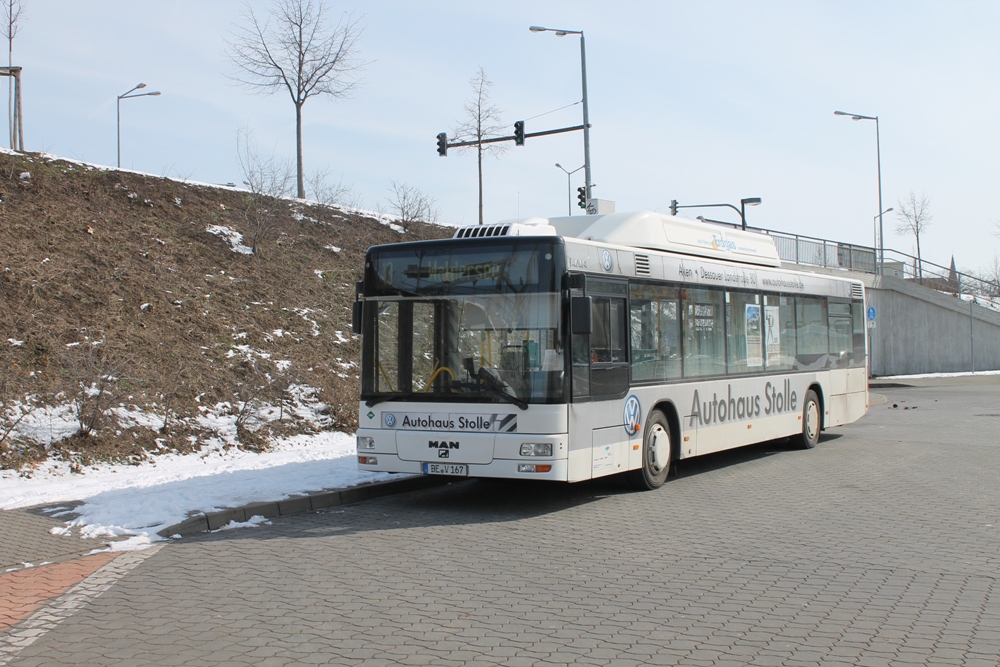 Dessau-Roßlau, MAN A21 NL313 CNG № 167