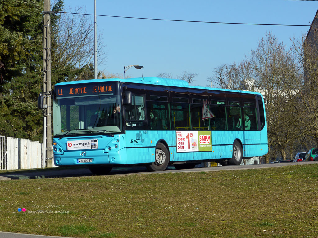 Metz, Irisbus Citelis Line No. 0704