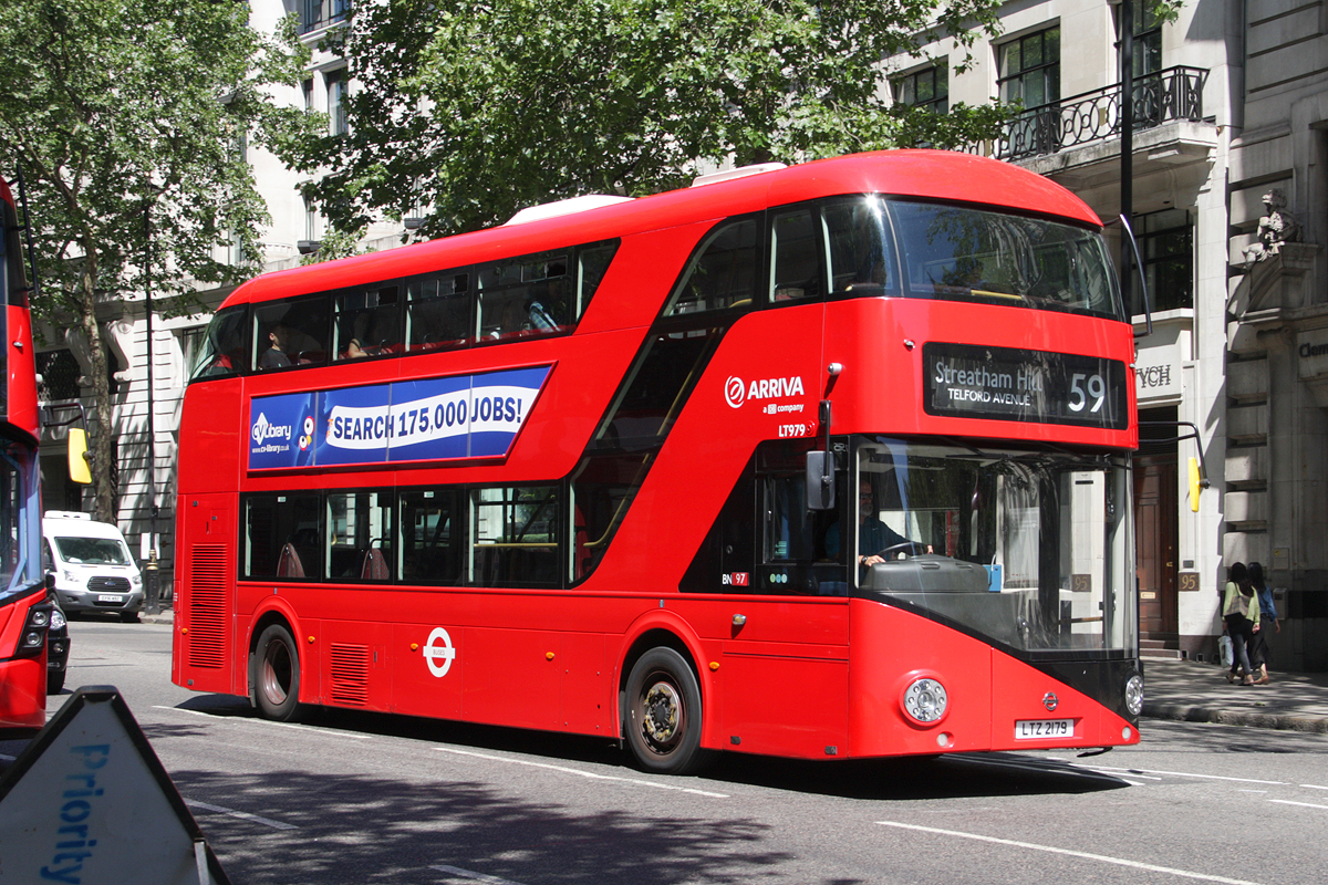 London, Wright New Bus for London # LT979